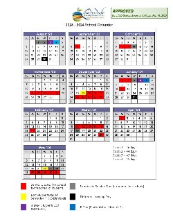 LCSD 2023-2024 Calendar